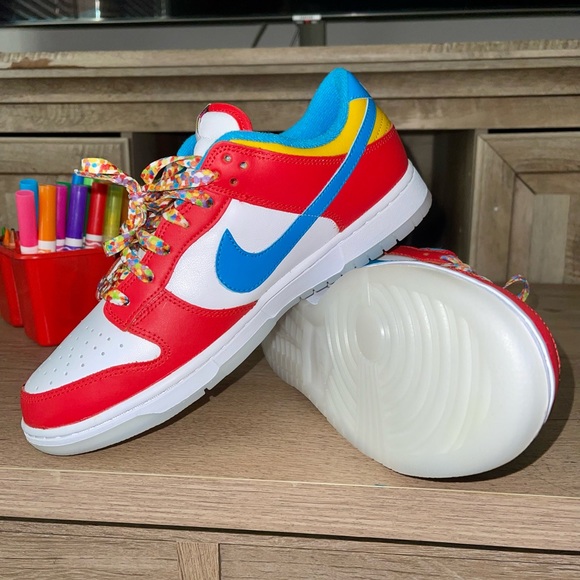 Nike Low Dunk x Lebron James “Fruity Pebbles” collaboration. - Picture 4 of 4